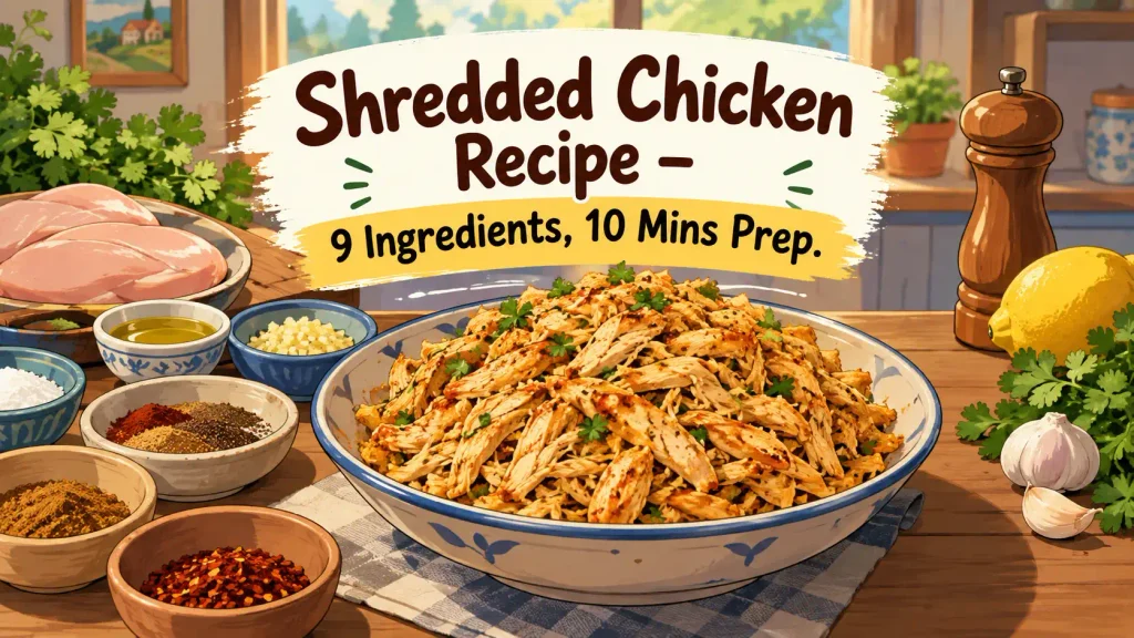 Shredded Chicken Recipe